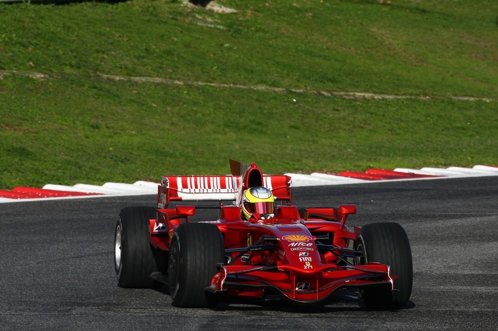 Test Ferrari F2008 Italian F3 Drivers Vallelunga